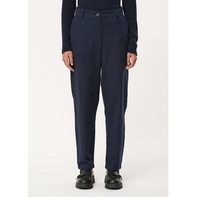 Pantalon carotte en flanelle rayée HUMILITY