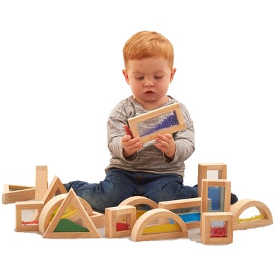 Set de 16 blocs sensoriels TICKIT