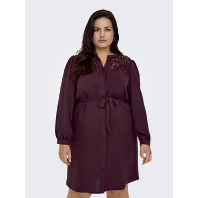 CARMETTE Robe courte Robe en dentelle ONLY CARMAKOMA