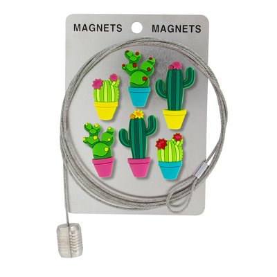 Câble porte photos et magnets  Magnetic Cable PYLONES