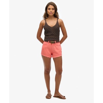 Short en jean taille haute SUPERDRY