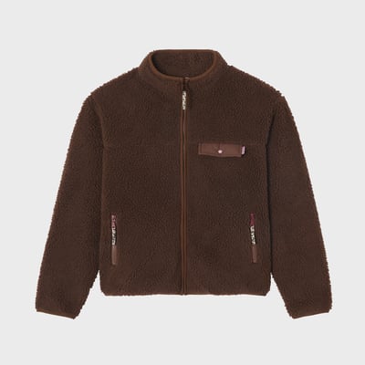 Veste sherpa zippée manches longues BILLYBELT