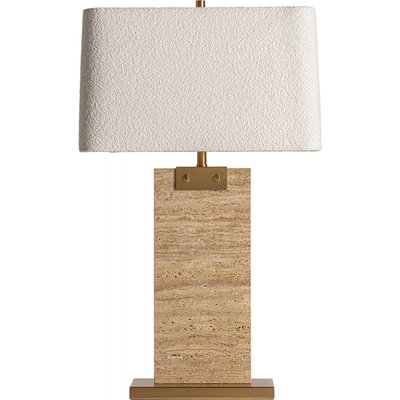 Lampe de table en travertin, Vacio RECOLLECTION