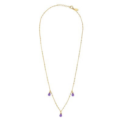 Collier danaé améthyste CAROLINE NAJMAN