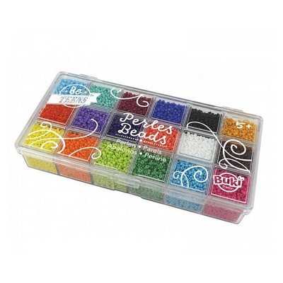 Boite de perles de rocaille opaques STYLE ME UP