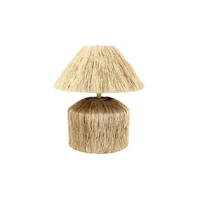 Lampe à poser en fibres naturelles, KAYA NOW'S HOME