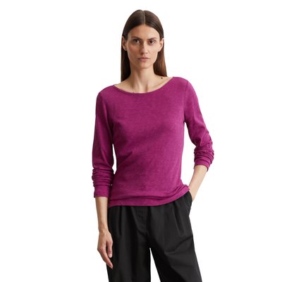T-shirt long régulier en jersey slub MARC O'POLO