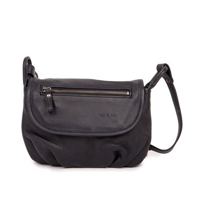 Sac à bandoulière en cuir souple JENNY NAT & NIN