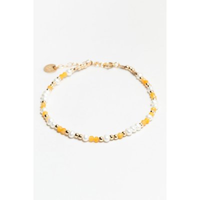 Bracelet Ella - Jade abricot YAY PARIS