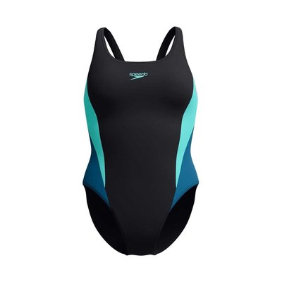Maillot de bain 1 pièce motif/style blocs de couleurs SPEEDO