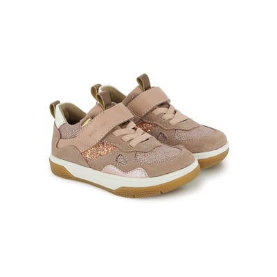 Chaussure Barefoot à Scratch et Lacet BARESKET JOG SHOO POM