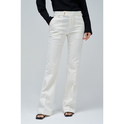 CHINO FLARE EN LIN SALSA JEANS