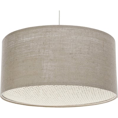 Suspension en lin rond Boho Elegant BPS KONCEPT