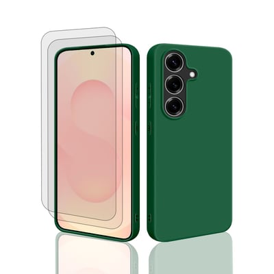 Coque Galaxy S25 antichoc + 2 vitres EVETANE