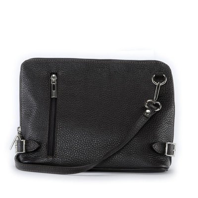 Sac bandoulière en cuir grainé italien MIA OH MY BAG