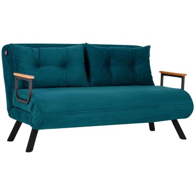 Canapé 2 places convertible en tissu Sando HANAH HOME