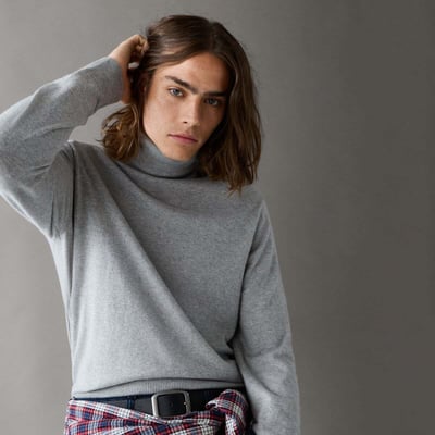 Pull Col Montant Coupe Regular En Maille PEPE JEANS