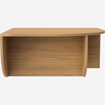 Table basse fixe chêne SLEDGE HABITAT