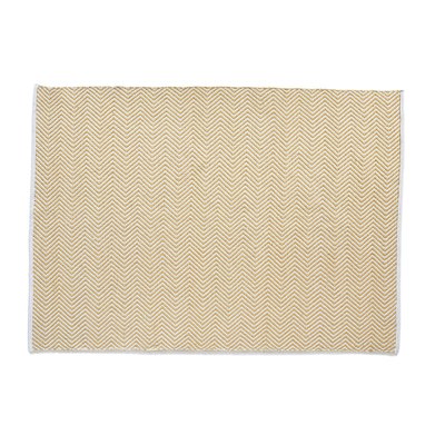 Recycled Woven Zig Zag Pattern Rug HUG RUG WOVEN