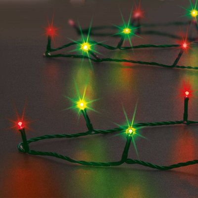 Guirlande lumineuse extérieur 200 LED rouge vert 20m FEERIC LIGHTS & CHRISTMAS