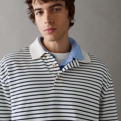 Polo Rugby Manches Longues Coupe Casual PEPE JEANS