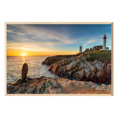 Tableau Mural Encadré Phare Bord De Mer MER CEANOTHE