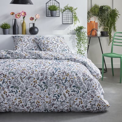 Parure de lit imprimé Floral coton SUNSHINE JULIA TODAY