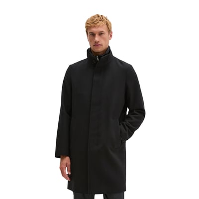 Manteau en laine à col montant, coupe regular avec pare-brise amovible MARC O'POLO