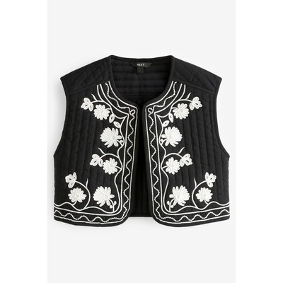 Gilet de costume brodé coupe classique NEXT