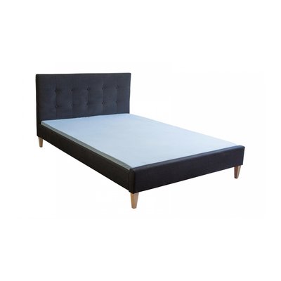 Lit rembourré tissu HOMESTYLE4U