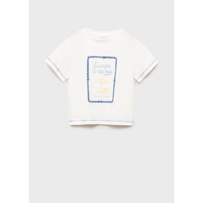 T-shirt coton imprimé MANGO KIDS