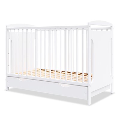 Lit bébé évolutif avec tiroir MARGOT (matelas non inclus) MINEA