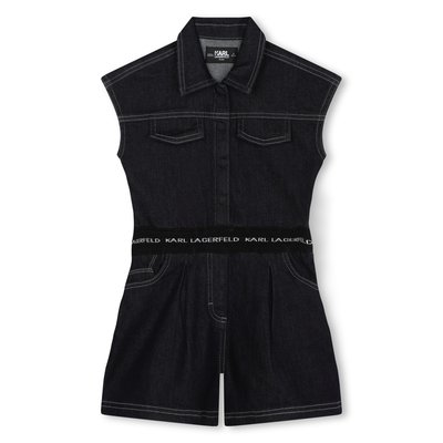 Combinaison en denim KARL LAGERFELD KIDS