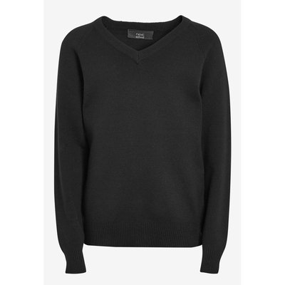 Pull school en maille à col v NEXT
