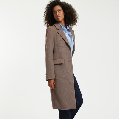 Jas in mixed wollen stof LA REDOUTE COLLECTIONS