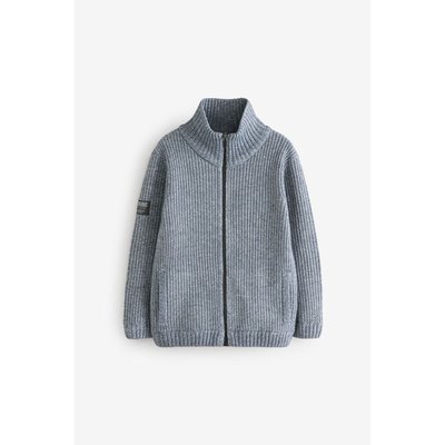 Cardigan style militaire en maille zippé NEXT