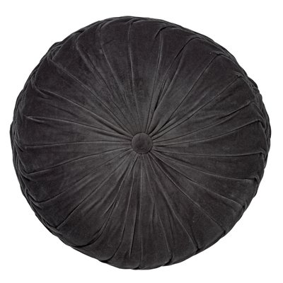 Coussin Kaja - Gris, Ø40 cm DUTCH DECOR
