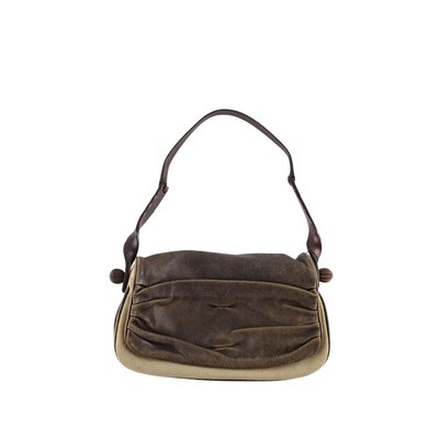 Sac porté épaule en cuir - Bon État KENZO