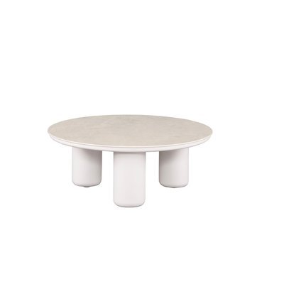 Table basse ronde avec plateau céramique, IRIS AU JARDIN DE CHLOÉ