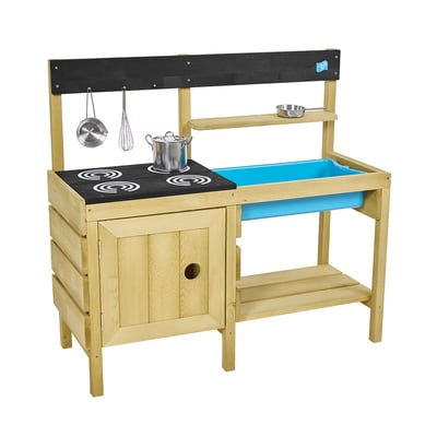 Cuisine extérieure en bois pour enfant CEMONJARDIN