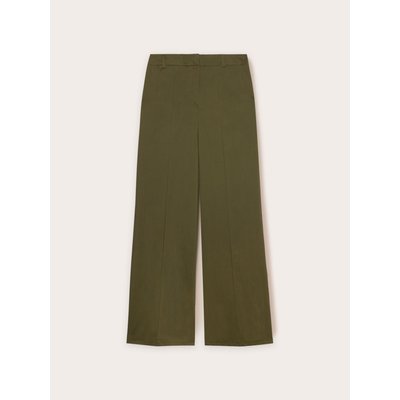 Pantalon large en popeline de coton MOTIVI