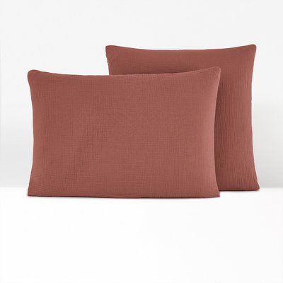 Federa per guanciale cotone garzato/cotone lavato, Kumco LA REDOUTE INTERIEURS