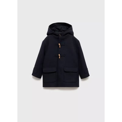 Manteau laine capuche MANGO BABY