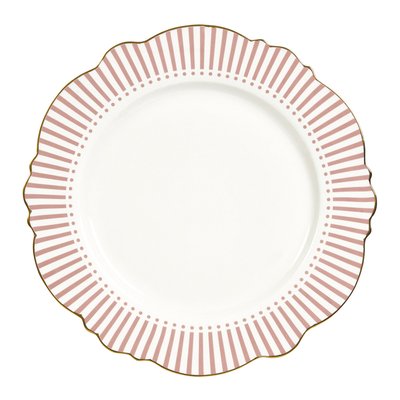 Assiette plate - Rose MATHILDE M