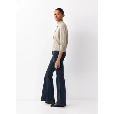 Pantalon flare en velours côtelé MANGO TEEN