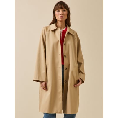 Trench long coton biologique CYRILLUS