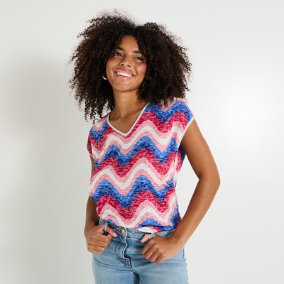 T-shirt col V GRAIN DE MALICE