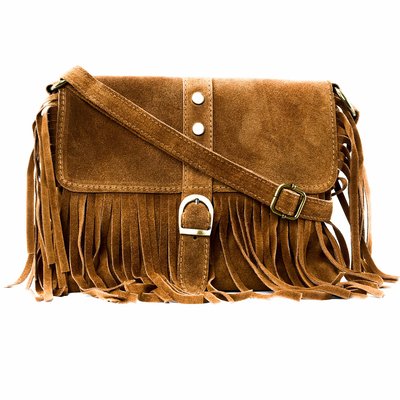 Sac à main en cuir nubuck/daim italien PARAISO OH MY BAG