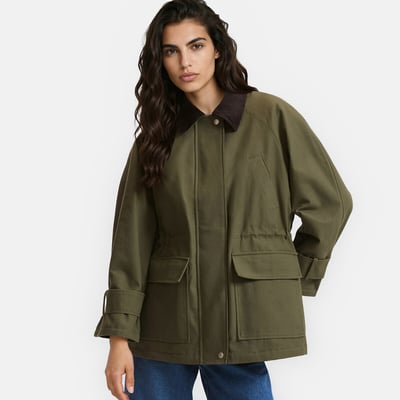 Manteau mi-long, fermeture zippée LA REDOUTE COLLECTIONS