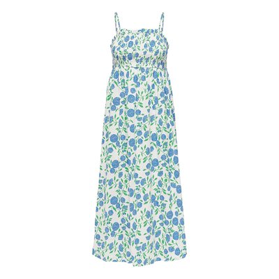 Bedrucktes Midikleid mit schmalen Trägern JDY